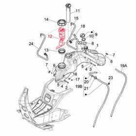 PIAGGIO-Benzinpumpe für Vespa GTS/GTS Super/GTV 300ccm HPE '18-