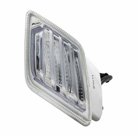 Right rear transparent glass Piaggio indicator without bulbs