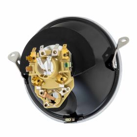Fanale PIAGGIO rotondo vetro vero omologato DGM senza lampadine