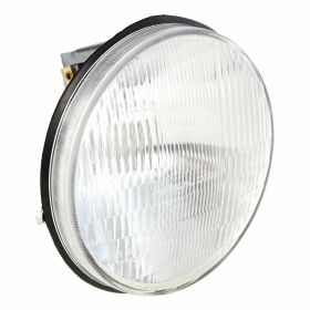 Fanale PIAGGIO rotondo 135 mm lenti plastica chiaro omologato DGM