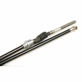 Vorderbremskabel PIAGGIO verzinkter Stahl 1240mm mit Hülse und schwarzem Zylinder