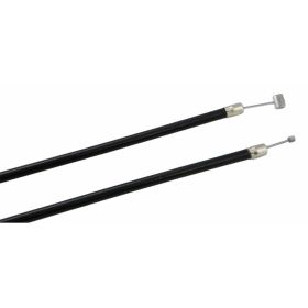 Cavo starter PIAGGIO 1550mm acciaio zincato con guaina 1490mm