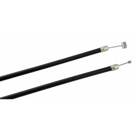 Cavo starter PIAGGIO 1550mm acciaio zincato con guaina 1490mm