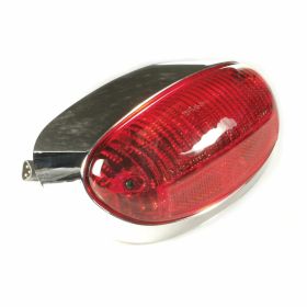 Fanale Posteriore PIAGGIO BAY15d omologato senza lampadine