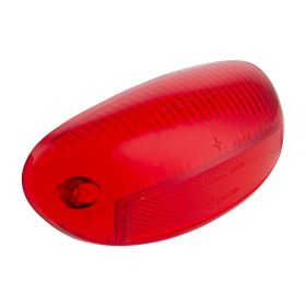 Vetro fanale posteriore BOSATTA PIAGGIO rosso senza lampadine e guarnizione