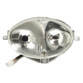 Fanale PIAGGIO per PK22s anabbaglianti e luce di posizione senza lampadine