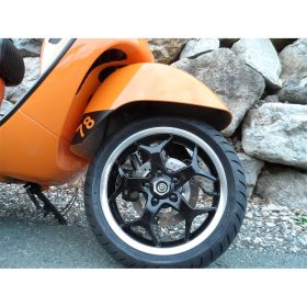 Cerchione PIAGGIO anteriore 3.0x13 in alluminio 5 raggi ET 20mm PCD 5/86mm