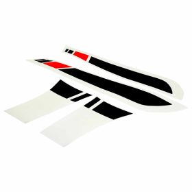 PIAGGIO Kleber-Set 4 Teile schwarz/rot