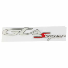 Étiquette adhésive PIAGGIO GTS Super Chrome/Rouge