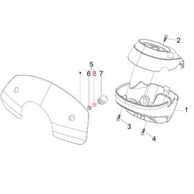 PIAGGIO PI560173 GOMMINO CUPOLINO