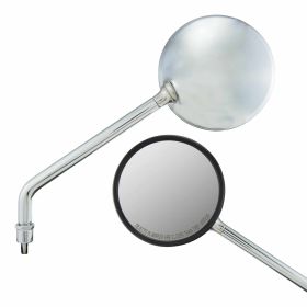Eleganter und funktionaler runder Chromspiegel PIAGGIO