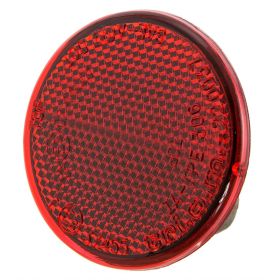 Riflettore PIAGGIO rotondo 55 mm plastica rossa codice E582922