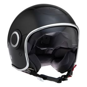 Jet Helmet PIAGGIO Vespa VJ1 Glossy Black