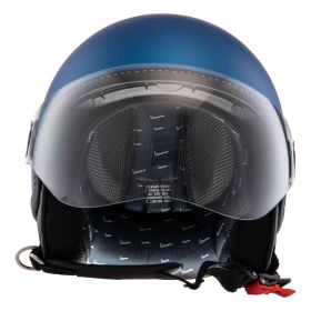 Jet Helmet PIAGGIO Vespa Visor 3.0 Vivid Blue D03
