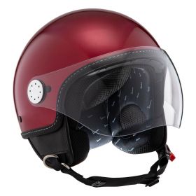Jet Helmet PIAGGIO Vespa Visor 3.0 Red Vignola 880/A