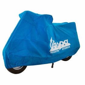 Telo copri scooter Vespa blu antipolvere non impermeabile Ml=750 mm