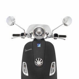 Pare-brise transparent PIAGGIO 80x320 mm matériel de montage approuvé inclus