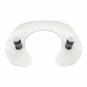 Pare-brise transparent PIAGGIO 80x320 mm matériel de montage approuvé inclus