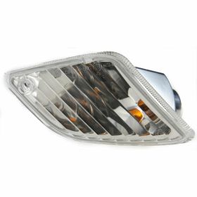 Left Rear PIAGGIO Indicator with Clear Glass and Bulbs Included