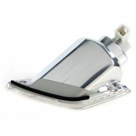 Left Rear PIAGGIO Indicator with Clear Glass and Bulbs Included