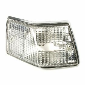 Clignotant PIAGGIO Blanc Chrome Bau15s Approuvé sans Ampoules