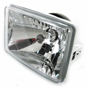 Fanale PIAGGIO trapezio con portalampada e lampada inclusa