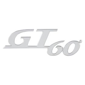 GT 60 selbstklebendes Abzeichen für die rechte Motorhaube PIAGGIO