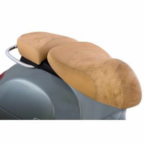 PIAGGIO Siège Beige pour 2 Confort et Style pour Votre Moto