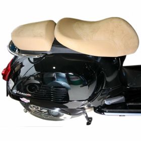 PIAGGIO Siège Beige pour 2 Confort et Style pour Votre Moto