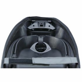 Siège PIAGGIO noir avec garniture gris clair