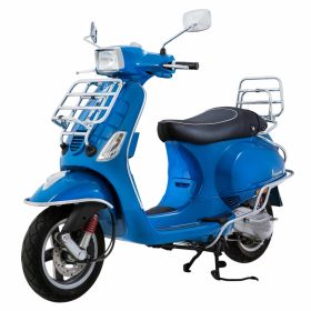 Support de chargement avant pliant 37x24 cm en chrome pour moto/scooter
