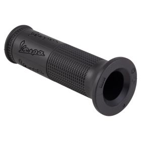 Manopola sinistra PIAGGIO per tubo manubrio 22/24 mm 120 mm nera 1 pezzo