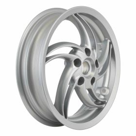 PIAGGIO Aluminium-Silberfelge 12 mit 10 Speichen vorne/hinten