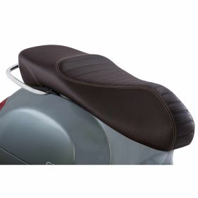 PIAGGIO Siège matelassé marron Élégance et confort pour votre scooter