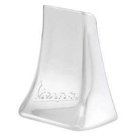 Support de siège PIAGGIO avec gravure VESPA en chrome pour scooters élégants