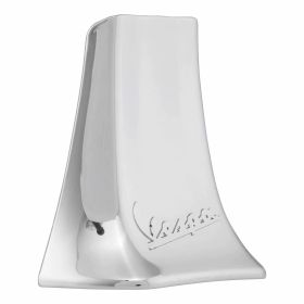 Support de siège PIAGGIO avec gravure VESPA en chrome pour scooters élégants