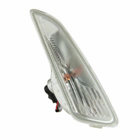 Flèche transparente avant droite PIAGGIO approbation européenne sans ampoules