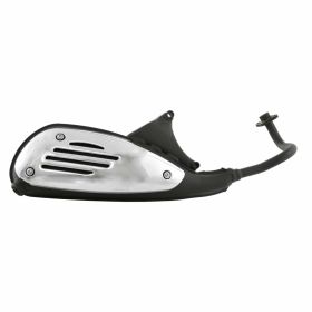 Échappement en acier PIAGGIO avec protection thermique durable