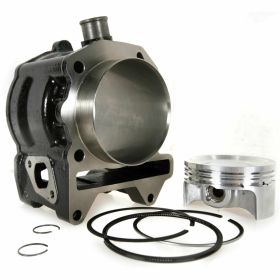 Kit PIAGGIO cilindro ghisa 75mm 2 anelli pistone spinotto 16mm senza testa
