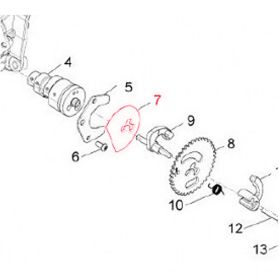 Nockenwelle stück PIAGGIO 880991