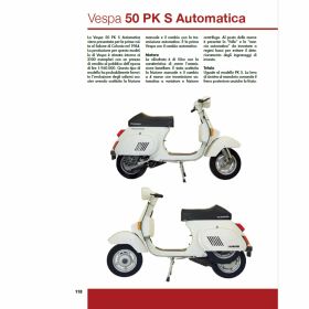 Manuale Vespa V50 edizione limitata per appassionati e collezionisti