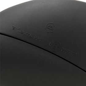 Miroir gauche PIAGGIO en plastique noir