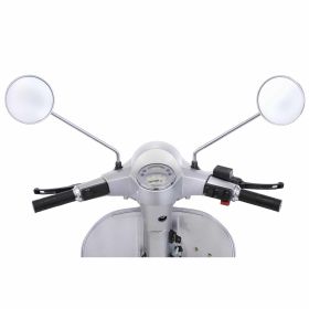 Rechtes Spiegel PIAGGIO 115 mm Chrom Länge 300 mm Genehmigt