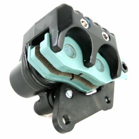 Front brake caliper PIAGGIO 25 mm black floating 2 pistons