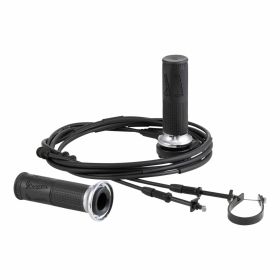 Manopola Gas PIAGGIO 22/24 mm completa di cavi e manopole
