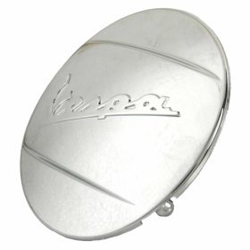 Cover PIAGGIO Vario Leader VESPA cromo con 3 boccole in gomma