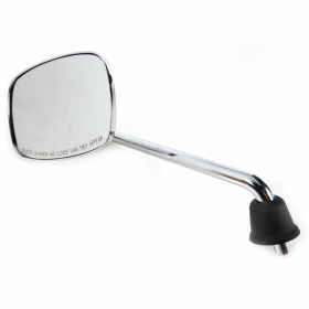 PIAGGIO Linker Spiegel 10 mm Chrom mit Adapter und europäischer Zulassung