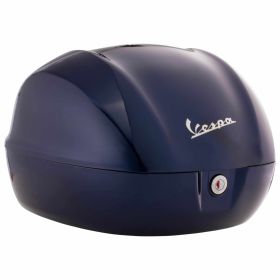 PIAGGIO 32 l blauer Topcase ohne notwendige Montageschiene