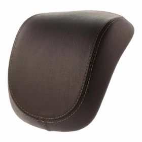 PIAGGIO dark brown top case with gray stitching including mounting material
