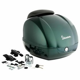 PIAGGIO Top Case grün 36 l Modell CM273348 mit Montage und Gegengewichten enthalten